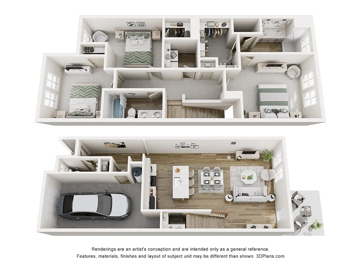 Floor plan Sarazan