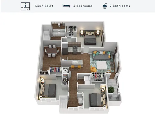 Floor plan C1R