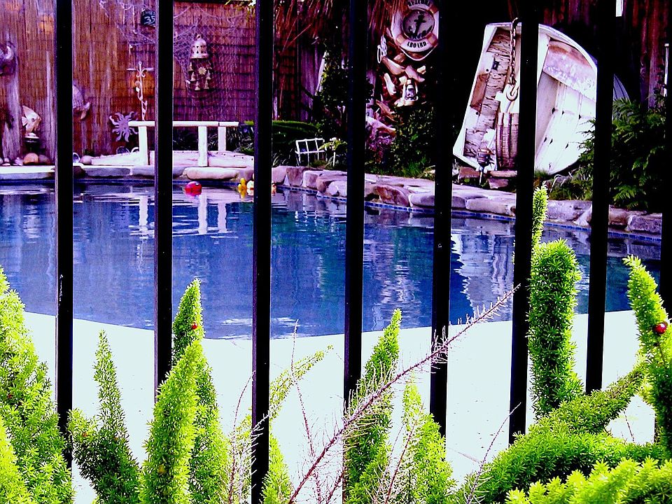 Back Yard - Fenced in Pool for safety of Children