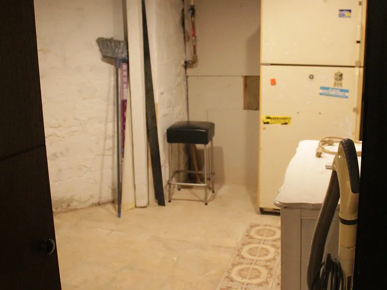 basement storage room