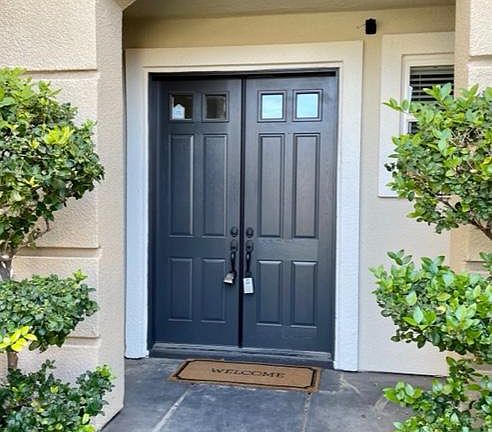 Double doors