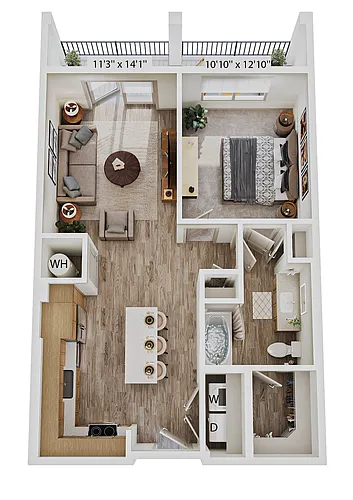 Floor plan A8