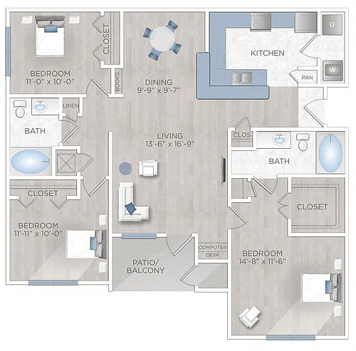 Floor plan C1