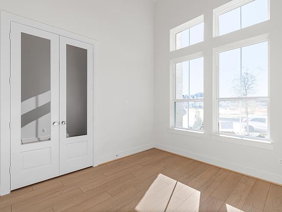 Office with privacy doors