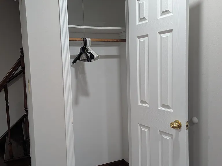 Main floor hallway closet