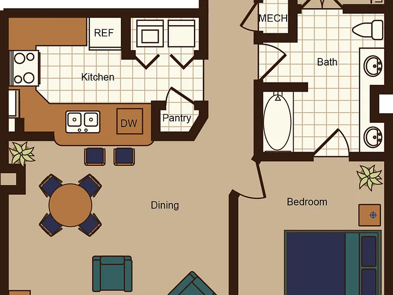 A4PR floor plan Promenade Place