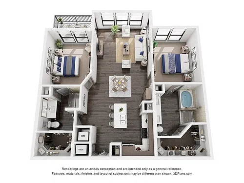Floor plan B3