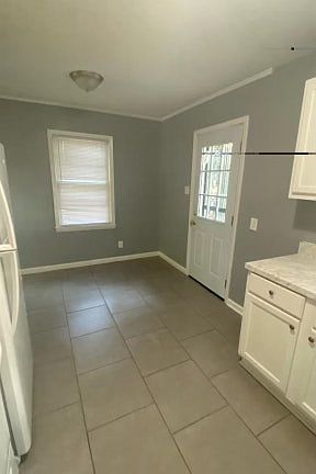 Kitchen to back door