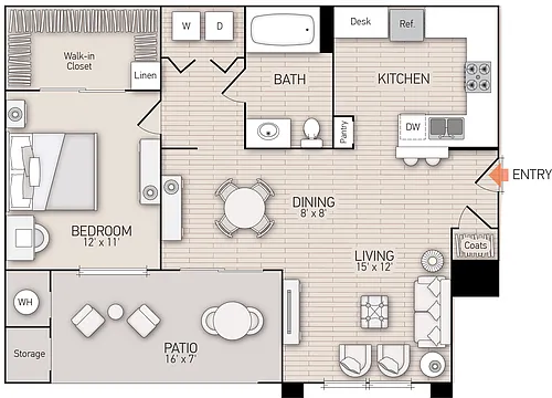 Floor plan Plan A