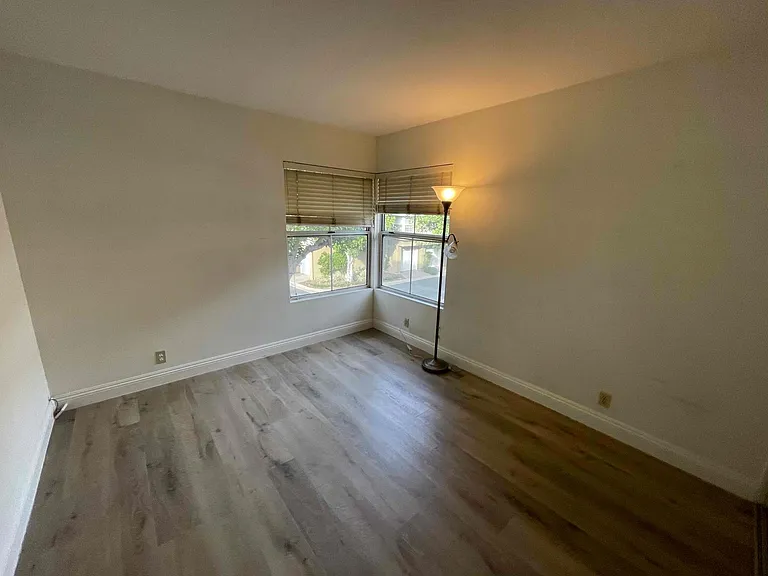 View from inside the second bedroom.