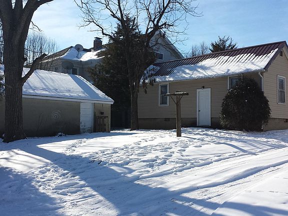 Back Yard & 2 Car Garage