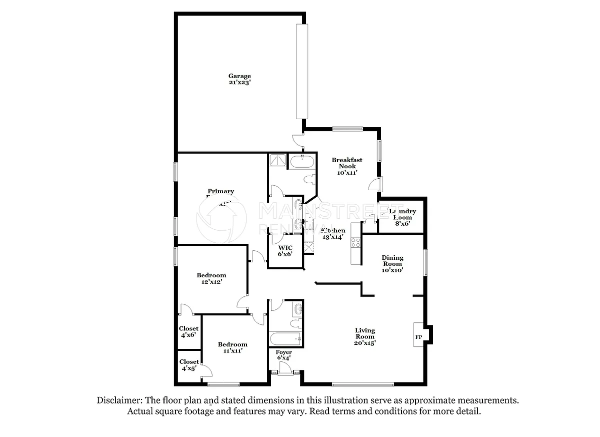 Floor Plan - 5124 Candle Brook Ter