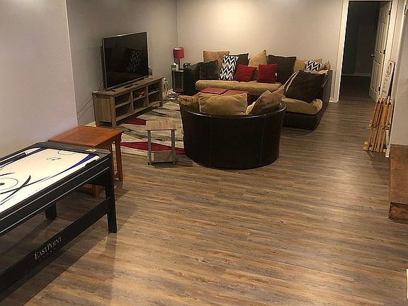 Downstairs family room