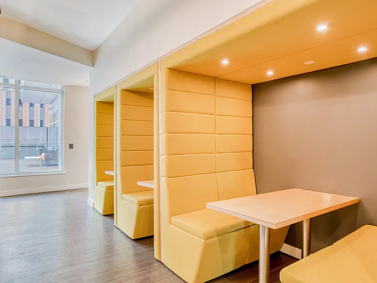 Quiet co-working spaces available