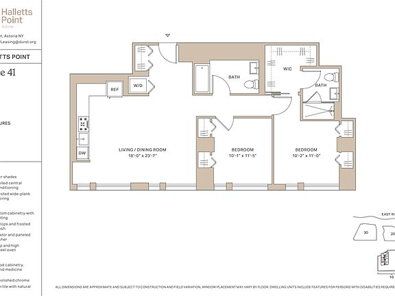 2nd image of 10 Halletts Point #Penthouse 41