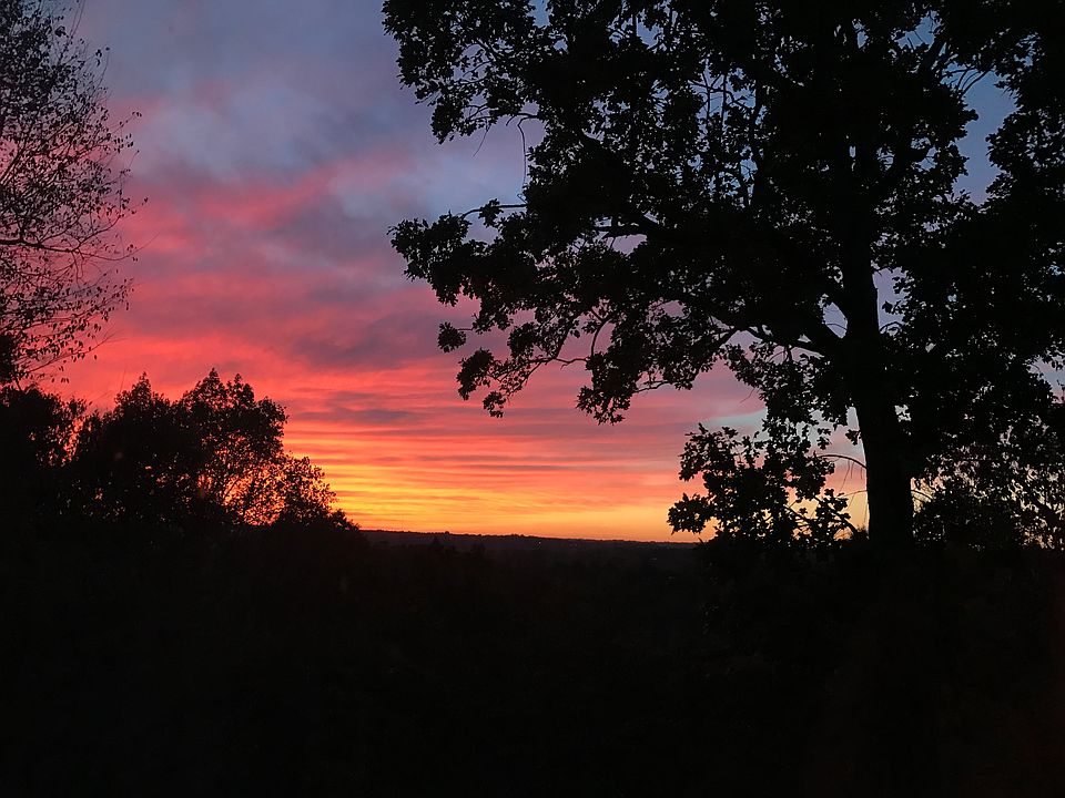 Sunset from the master bdrm