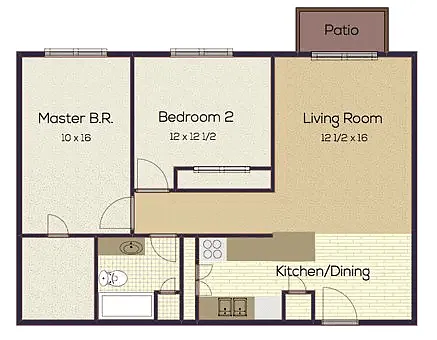 Floor plan B3