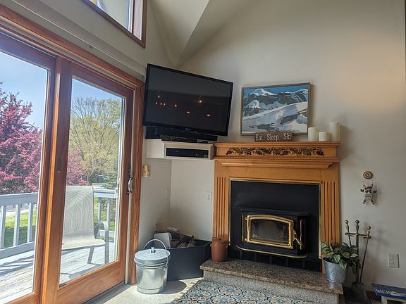 Wood Burning Fireplace