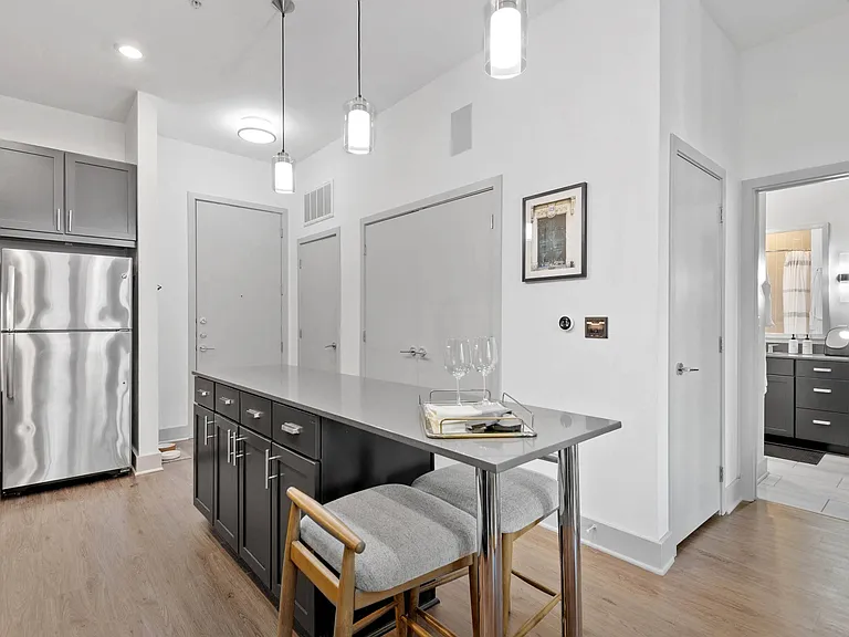 Over-sized Kitchen Island at Abstract at Design District