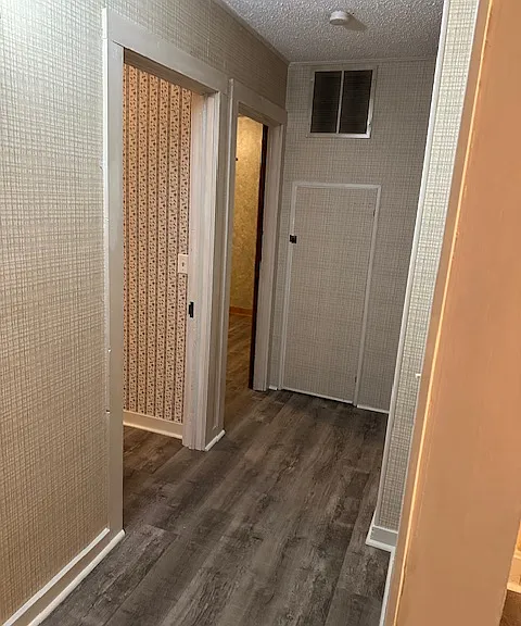 hall leading to bedrooms 2 & 3