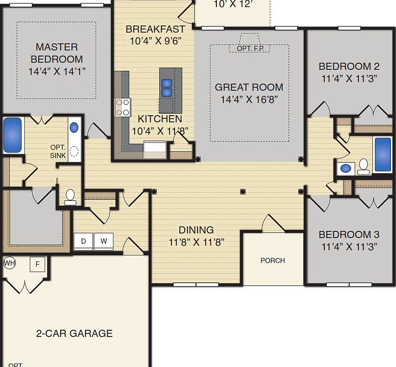 The Turfway II Plan, Creekside Meadows, Evansville, IN 47715 Zillow