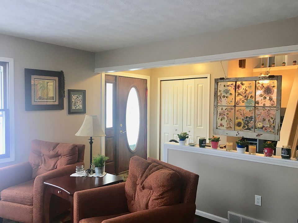 Living room to foyer.