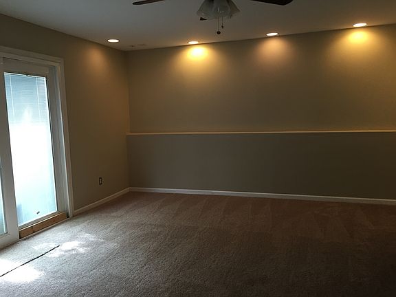 Downstairs with walk out 