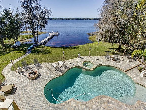 Pool View from Balcony
