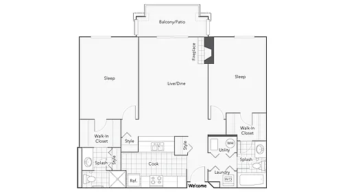 Floor plan C1