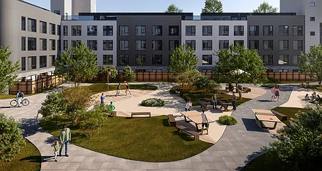 Bedford Square at 2201 Beverley Road in Flatbush