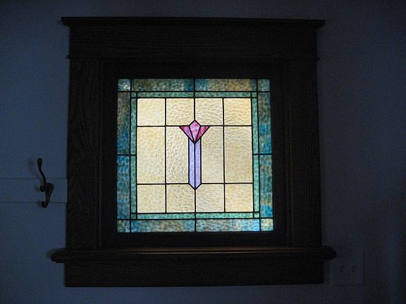 Original, unique old style window art.