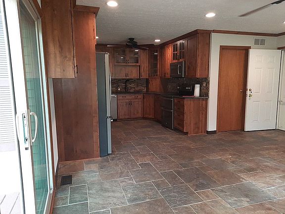 Kitchen with eat-in area.