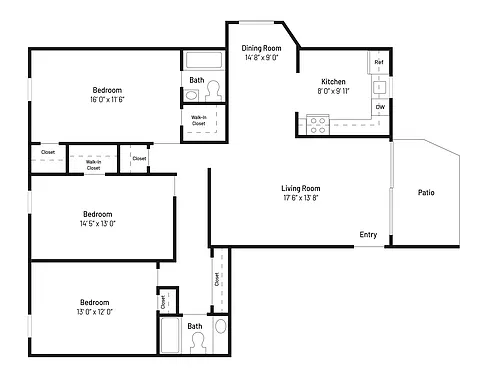Floor plan The Nighthawk