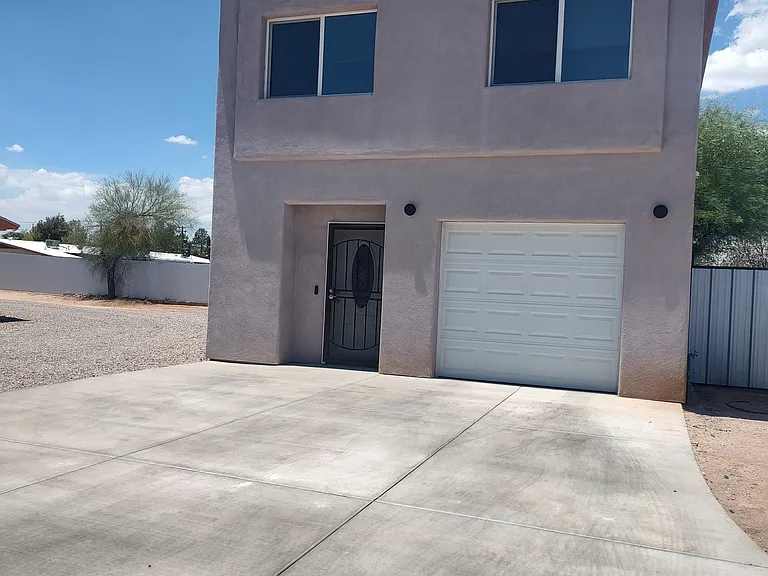 Front of residence