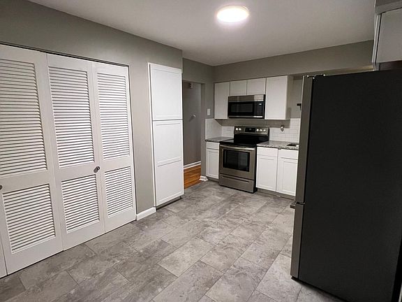 Utility closet in the kitchen