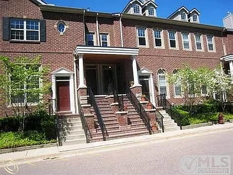 Front entrance - upper unit