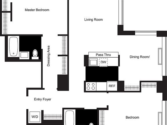2nd image of 180 W 20th St APT 9E