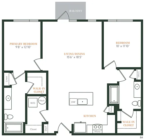 Floor plan B2F