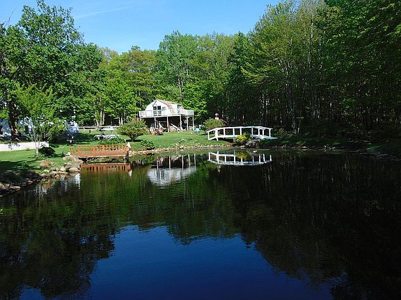 Barn w/upper apt. House to L