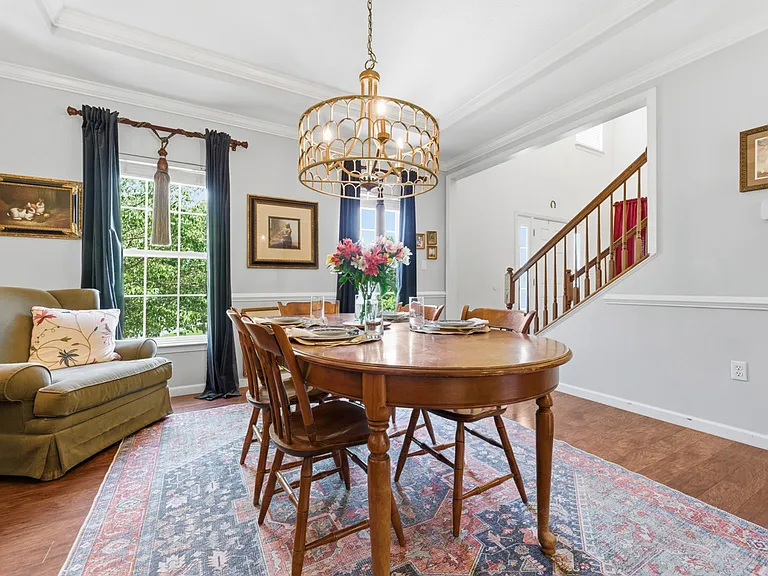 Dining Room with view to Front Entry