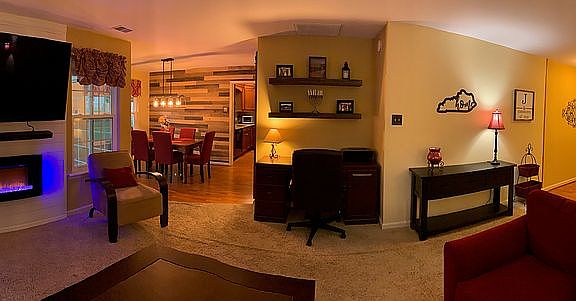 Panoramic-Living to Dining