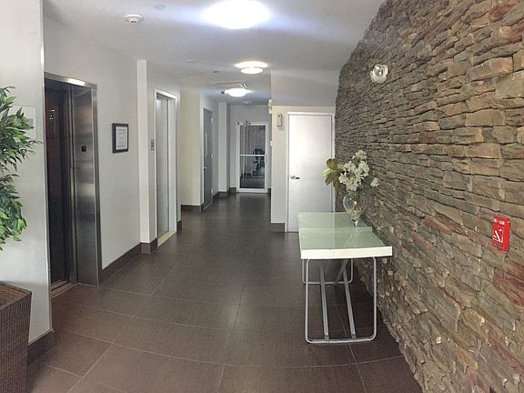 The building's lobby (interior)