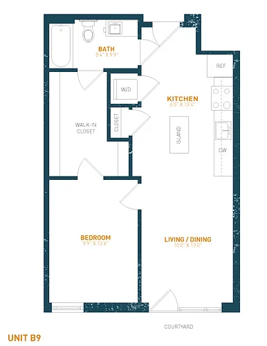 Floor plan 2B9