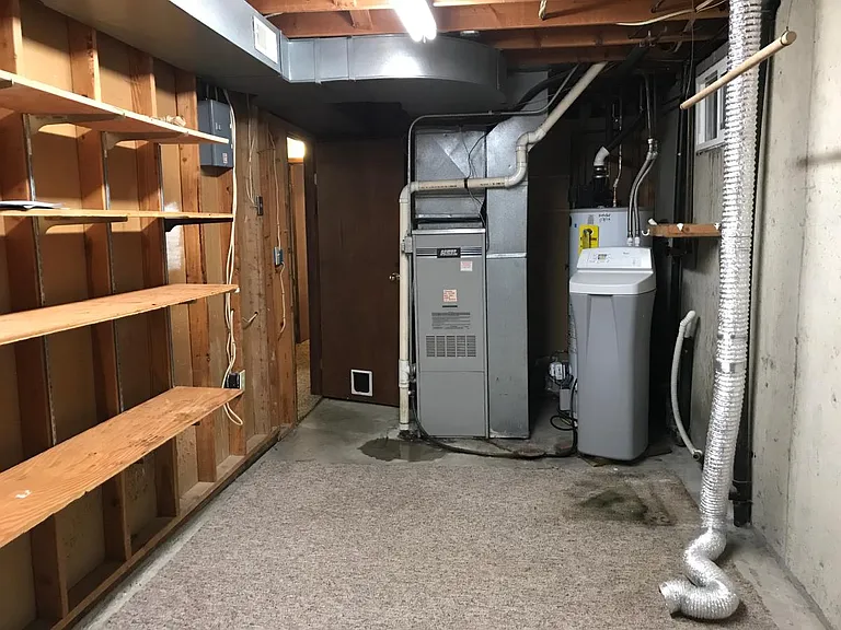 Laundry Room, utility room with water softener