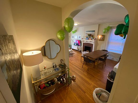 View from hallway to family/living room