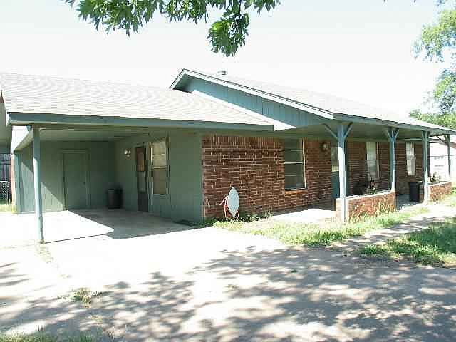 Outside before paint