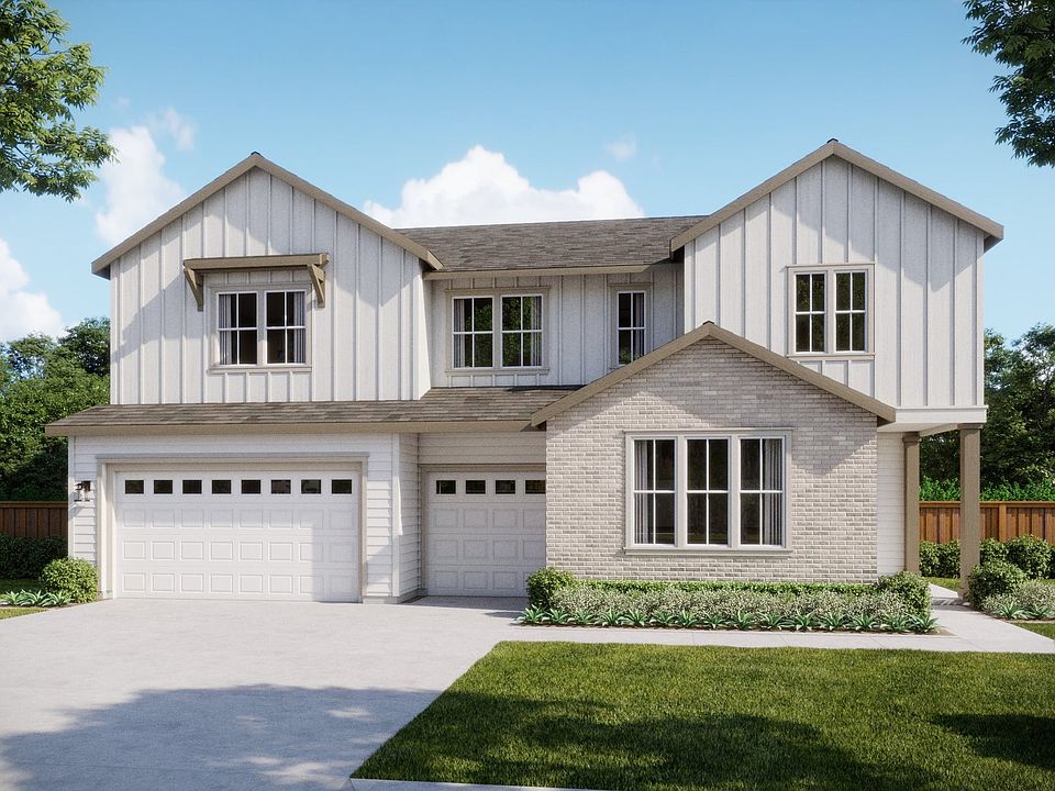 Orchid at Francis Ranch by Trumark Homes in Dublin, CA Residence 1XA Traditional Farmhouse