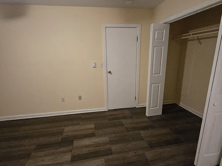 Guest bedroom, walk-in closet