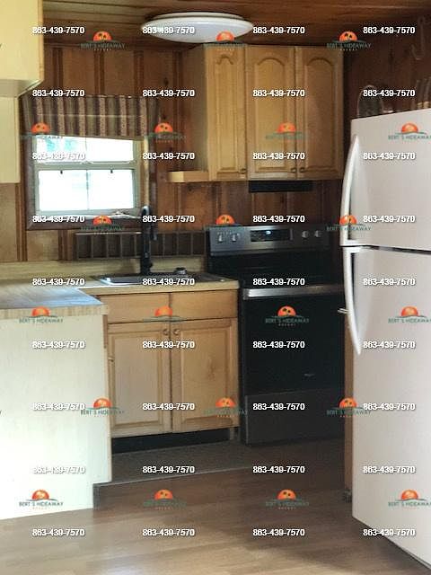 Kitchen with new stainless steel stove
