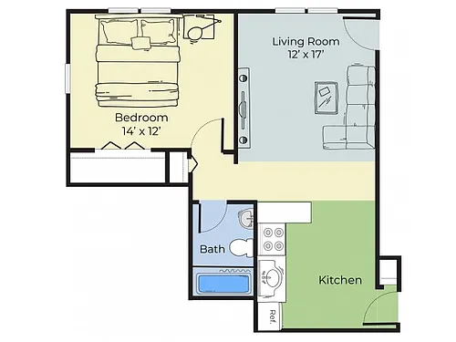 Floor plan Carlton